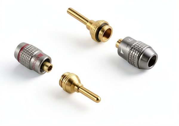 Nakamichi FanLock Gold Banana Plug Audio Connector 4 Pairs 24k Gold-4