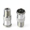 VCE Nickel-Plated Coaxial Connectors 5-Pack-1