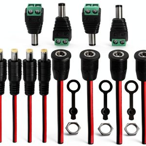 2.1mm DC Connector weideer Male Female Socket-0