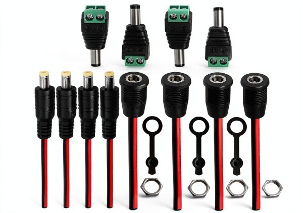 2.1mm DC Connector weideer Male Female Socket-0