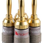 Nakamichi FanLock Gold Banana Plug Audio Connector 4 Pairs 24k Gold-0