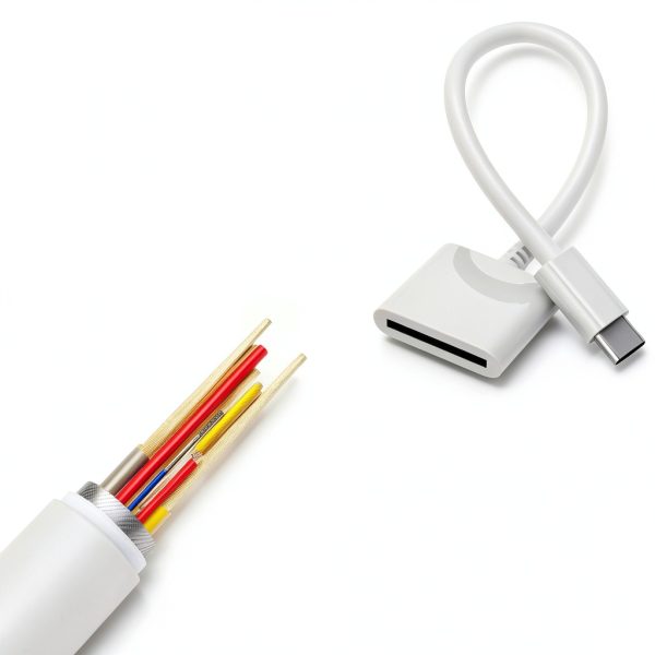 USB C to 30 Pin Adapter Belcompany MFi White-5