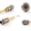 Nakamichi FanLock Gold Banana Plug Audio Connector 4 Pairs 24k Gold-6