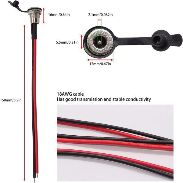 Female-to-Female Solder Connectors by weideer Audio Video-3