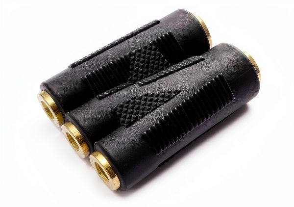Posdou Gold Plated 3.5mm Stereo Audio Adapter 3 Pack-3