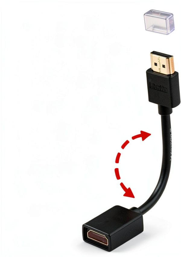 HDMI Adapter VCE Short HDMI Extension for TV Stick-7