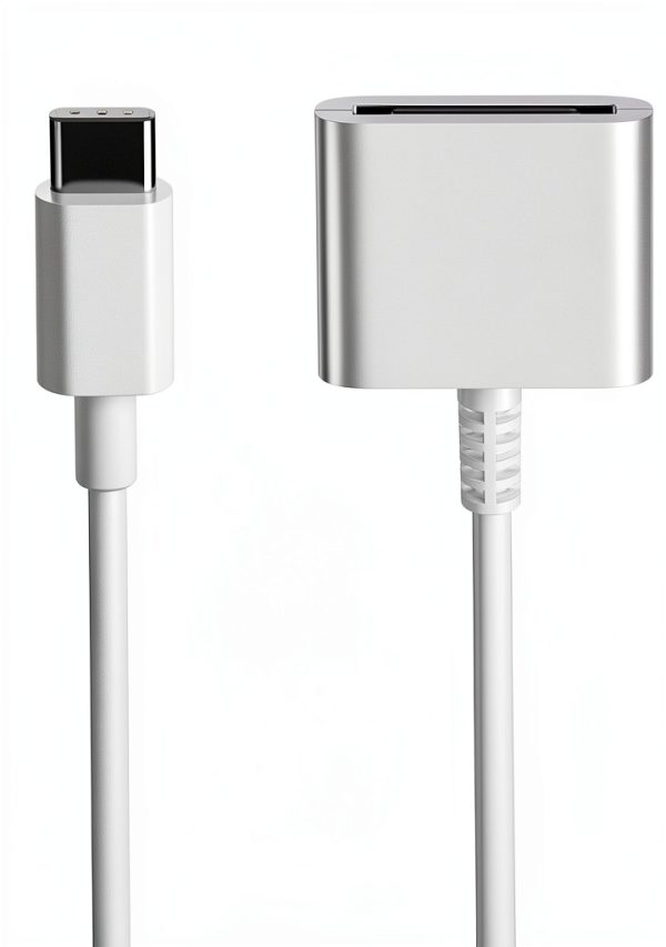 USB C to 30 Pin Adapter Belcompany MFi White-0
