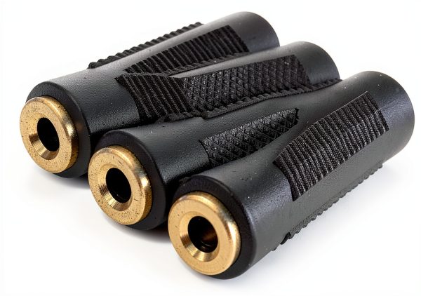 Posdou Gold Plated 3.5mm Stereo Audio Adapter 3 Pack-0