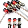 Nakamichi FanLock Gold Banana Plug Audio Connector 4 Pairs 24k Gold-8