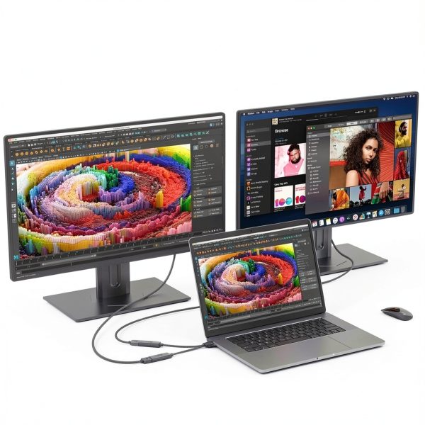USB-C to HDMI Adapter uni 4K60Hz Aluminum Design-3