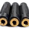 Posdou Gold Plated 3.5mm Stereo Audio Adapter 3 Pack-2
