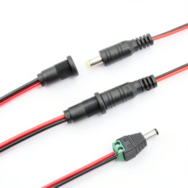 2.1mm DC Connector weideer Male Female Socket-4
