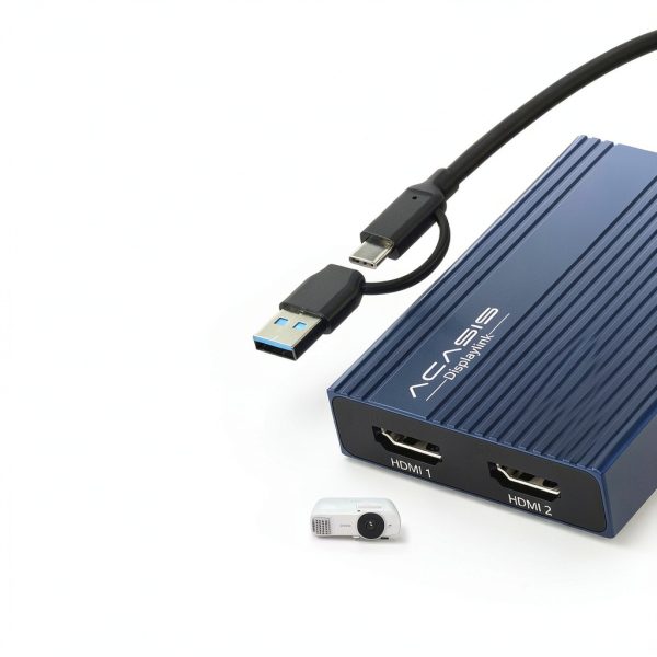 ACASIS Dual 4K HDMI Adapter Gray-7