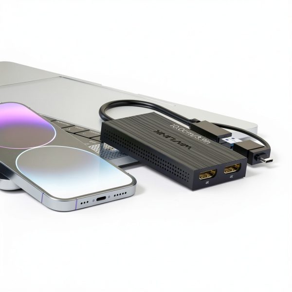 WAVLINK USB to Dual HDMI 4K Adapter for MacBook Pro-6