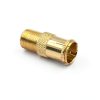 VCE Gold-Plated F-Type Coax Cable Connectors 5-Pack-4
