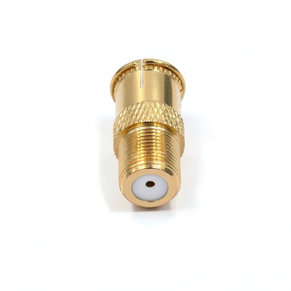 VCE Gold-Plated F-Type Coax Cable Connectors 5-Pack-2