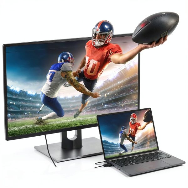 UANTIN HDMI to DisplayPort 4K UHD 60Hz Active Adapter 8.66‑inch-1