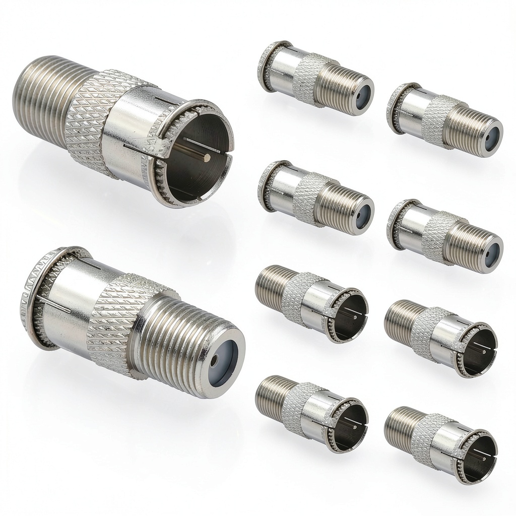 VCE Nickel-Plated Coaxial Connectors