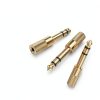 Nicholaus 3-Pack 3.5mm to 6.35mm Gold Adapter-3