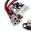 DC Barrel Jack Connector weideer 2.1x5.5mm Silver-1