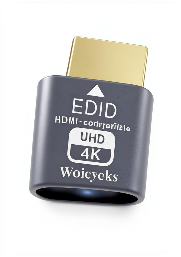 Woieyeks HDMI Dummy Plug 4K HDR 3 Pack Headless Display Adapter for PC-5