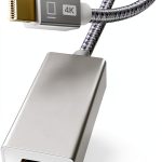 iVANKY 4K Mini DisplayPort to HDMI Adapter 4K@60Hz Silver 1 Pack-0