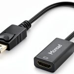 DisplayPort to HDMI Adapter Moread Black DP2HDMI-A-B 5yr Warranty-0