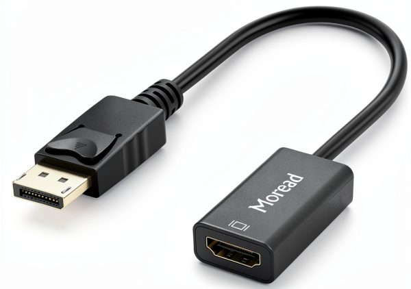 DisplayPort to HDMI Adapter Moread Black DP2HDMI-A-B 5yr Warranty-0