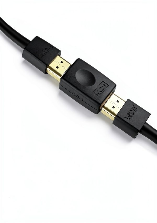 VCE HDMI Extender 2-Pack Gold-Plated Dual Female Connector for 4K 3D-2