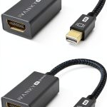 iVANKY 4K Mini DisplayPort to HDMI Adapter 2 Pack Grey 4K@60Hz-0