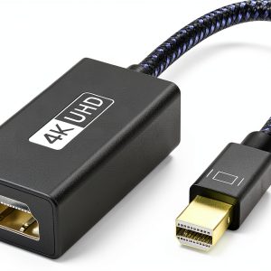 iVANKY Mini DisplayPort to HDMI Adapter 4K@60Hz 1 Pack Grey-0