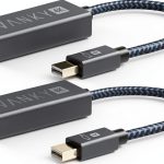 iVANKY Mini DisplayPort to HDMI Adapter 4K 30Hz 2 Pack Grey-0
