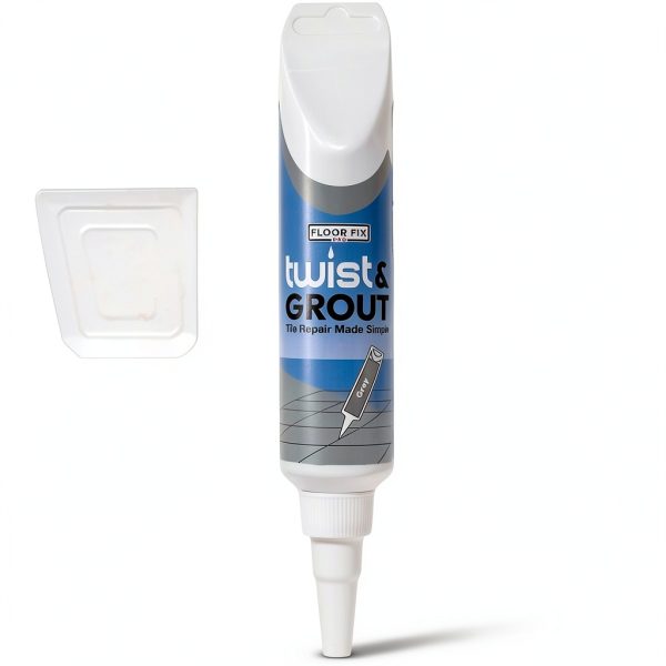 Twist & Grout Reviver Floor-Fix Pro Grout Repair Kit Waterproof Grey-0