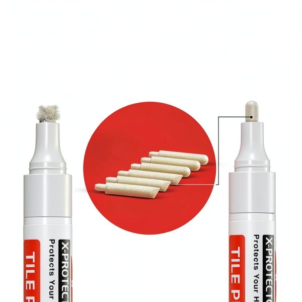 X-Protector Water Based Grout Marker 2 Pack Dark Gray 8 Tips NeoSales-5