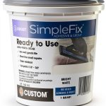 Tile Grout CUSTOM TAGWQT Premixed Bright White - Water Resistant-0