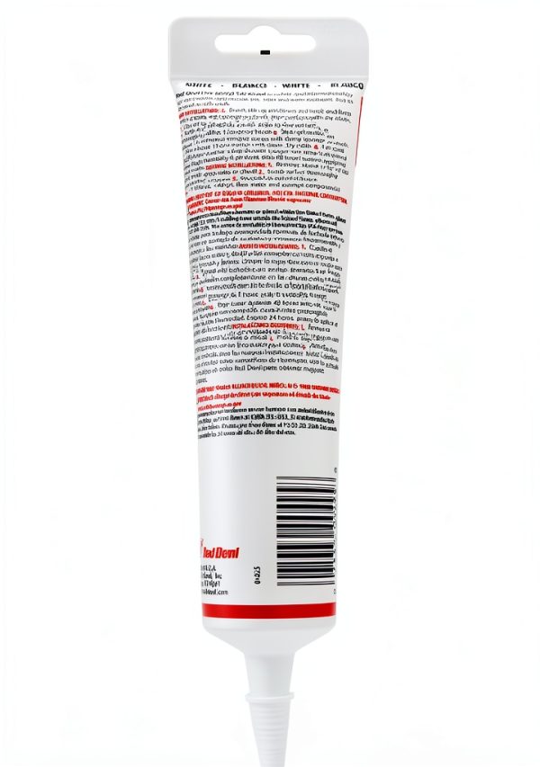 Red Devil 0425 Pre-Mixed Tile Grout Squeeze Tube, 5.5 oz., White-1
