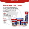 Red Devil 0425 Pre-Mixed Tile Grout Squeeze Tube, 5.5 oz., White-2