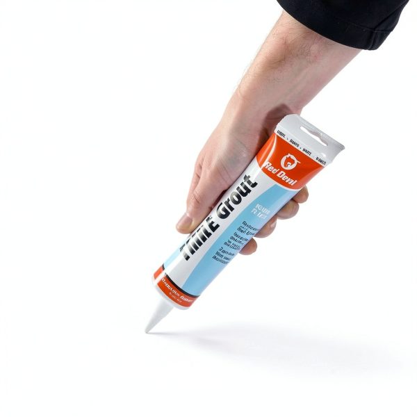 Red Devil 0425 Pre-Mixed Tile Grout Squeeze Tube, 5.5 oz., White-6