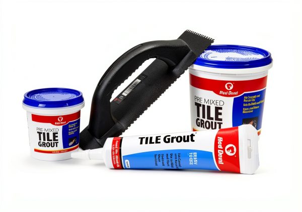 Red Devil 0425 Pre-Mixed Tile Grout Squeeze Tube, 5.5 oz., White-5
